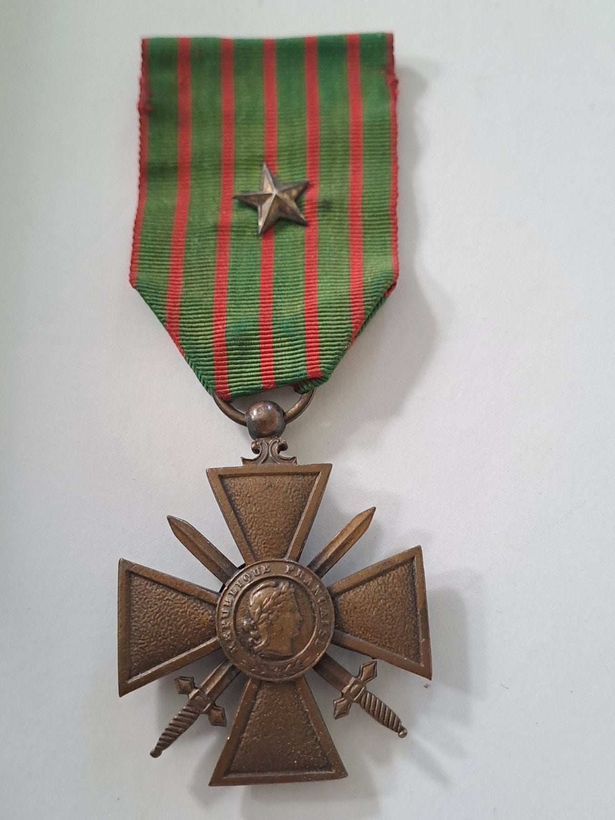 Frans Croix de Guerre 1914-1917, Ophalen