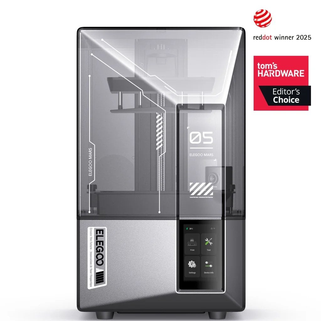 Mars 5 Ultra met Mercury XS Bundle, Computers en Software, 3D Printers, Ophalen, Ingebouwde Wi-Fi, Elegoo, Resin/Hars