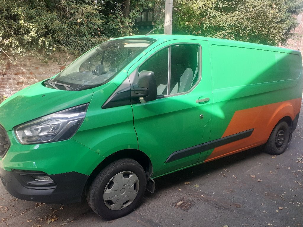 Ford Transit Custom H1L2  2018 Diesel, Voorwielaandrijving, Stof, 1995 cc, 2080 kg