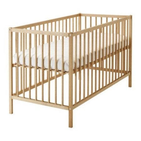 Lit bébé, Enfants & Bébés, Enlèvement, Comme neuf, Matelas