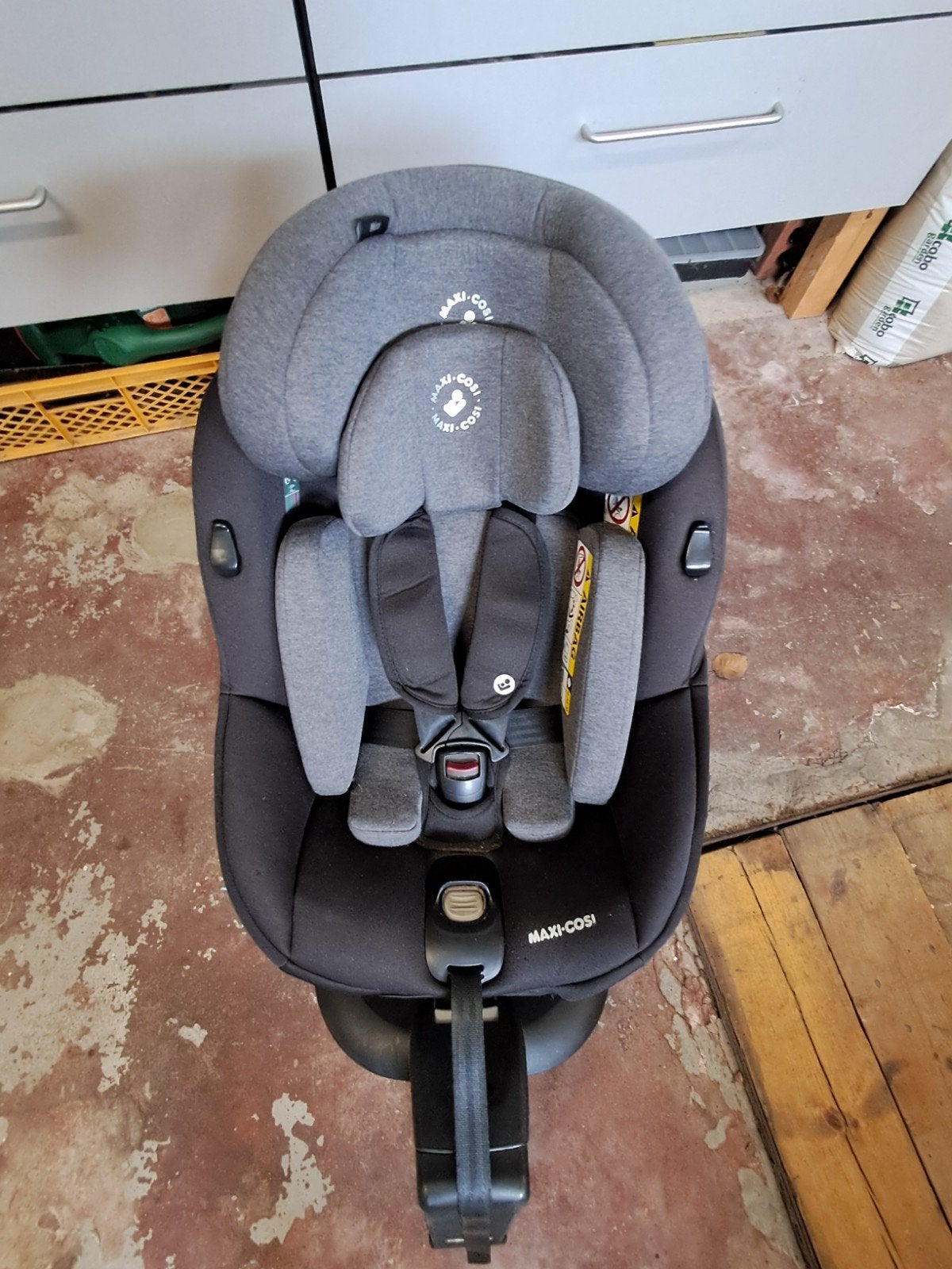 autostoel Maxi Cosi Mica donkergrijs, Enfants & Bébés, Sièges auto, Dossier réglable, Enlèvement, Utilisé, Isofix