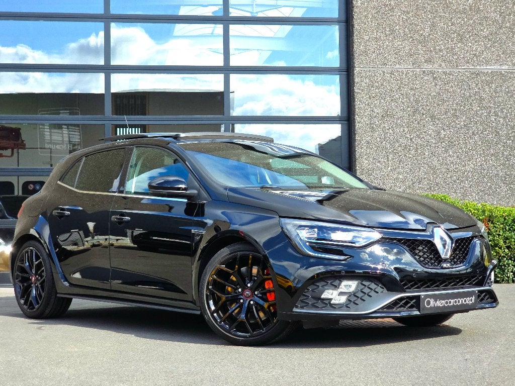Renault Megane RS TROPHY 300 / RECARO SEATS / PANO SUNROOF.., Autos, Euro 6, Entreprise, Garantie prolongée, Noir