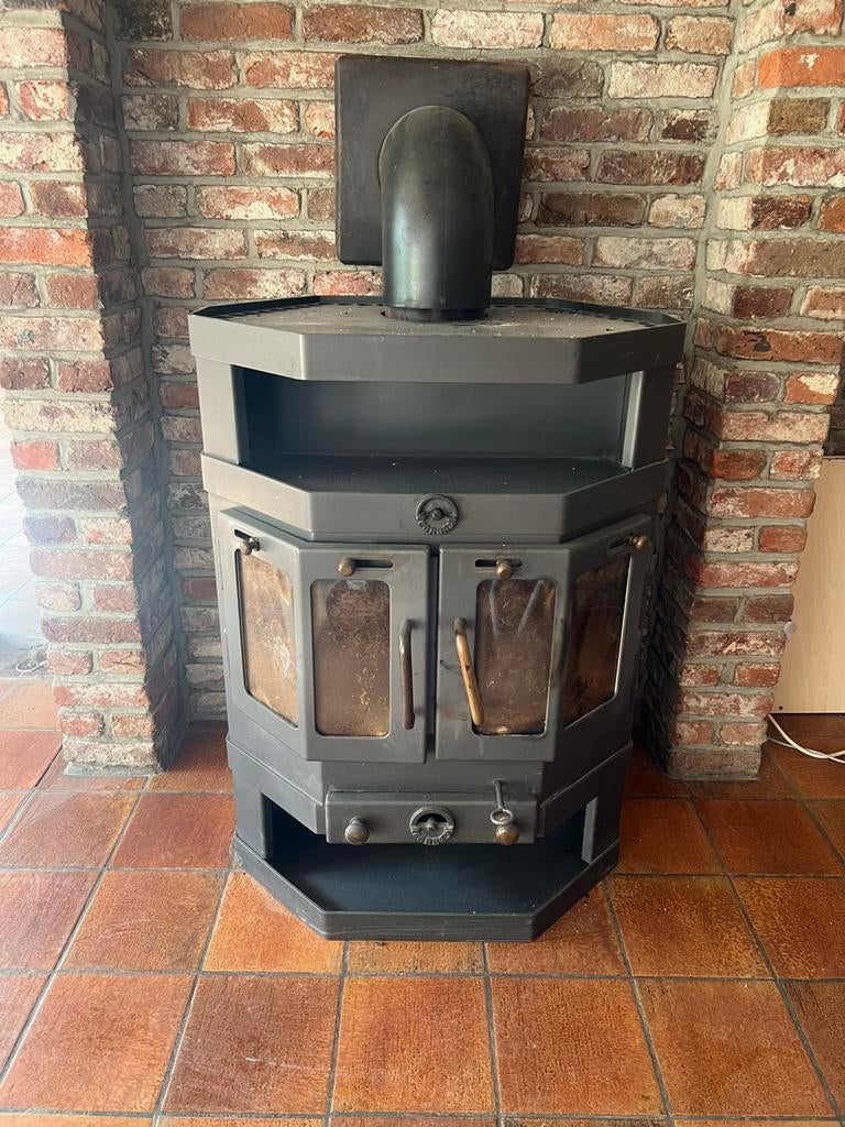 Barbas Brabant houtkachel, Ophalen, Zo goed als nieuw, Houtkachel