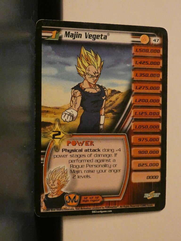 dragon ball z, Enlèvement, Utilisé, Cartes en vrac