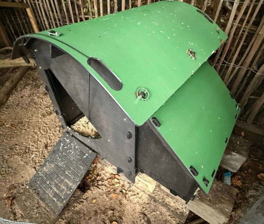 Nestera kippenhok medium, Ophalen