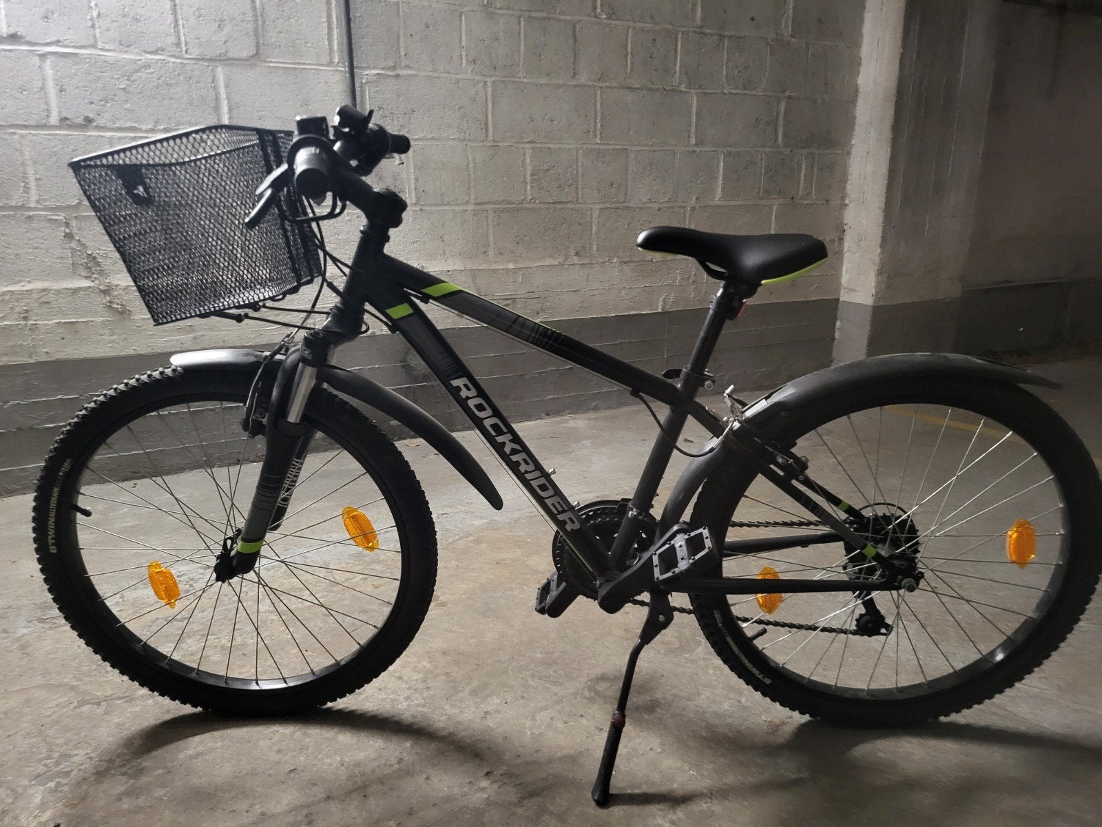 Rockrider ST500 kinderfiets/mountainbike 24'' - goede staat, Fietsen en Brommers, Ophalen, 24 inch, Versnellingen