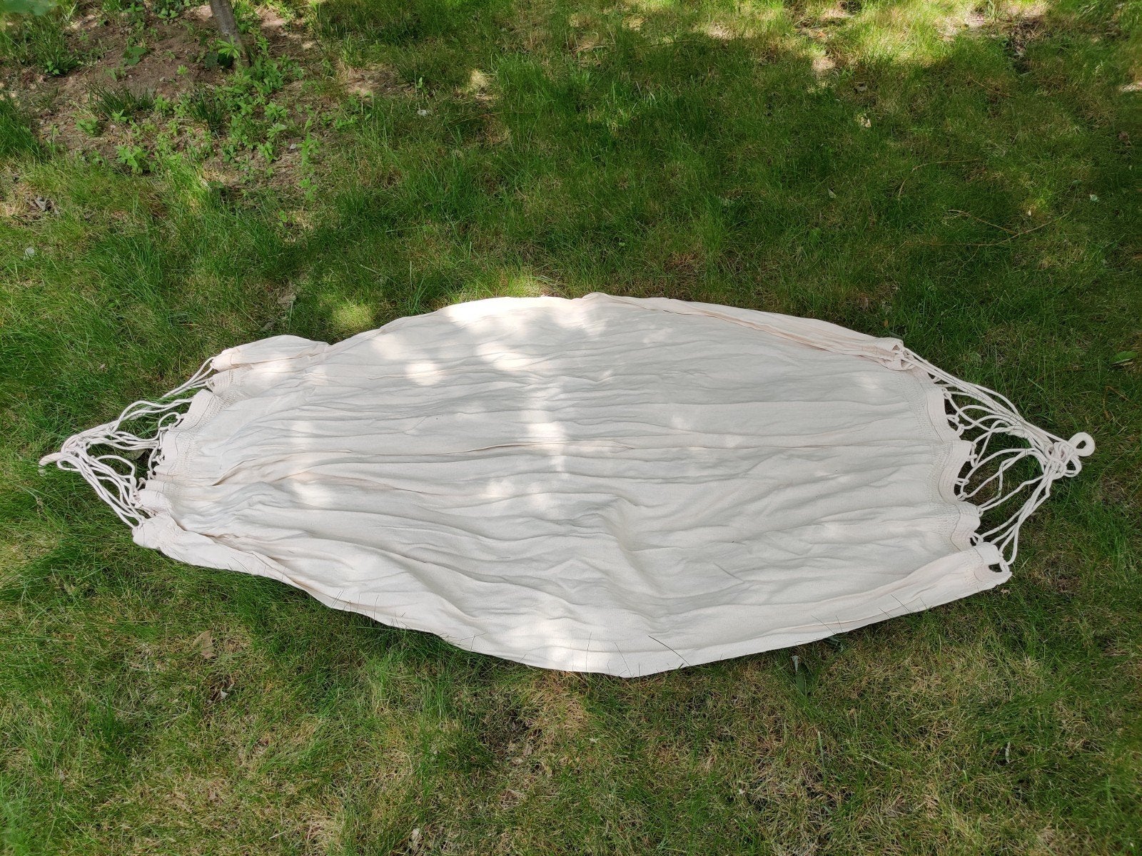 Hangmat katoen 120 x 180cm, Ophalen, Nieuw, Eenpersoons, Binnen