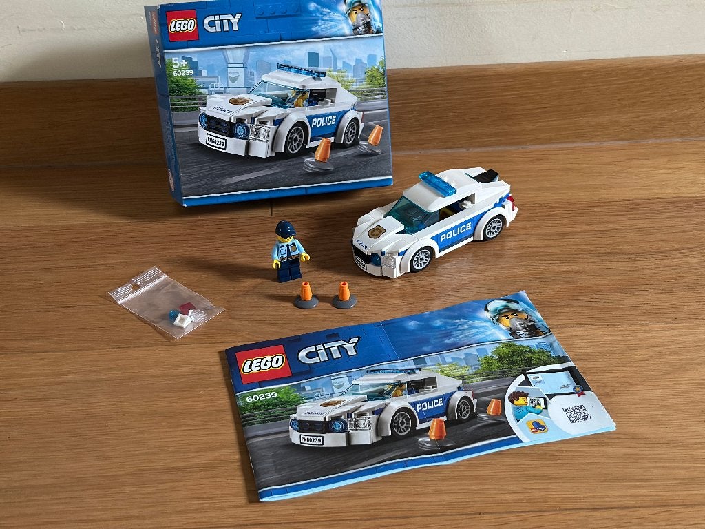 Lego City 60239 Police patrol car, City, Lego, Ophalen of Verzenden, Zo goed als nieuw