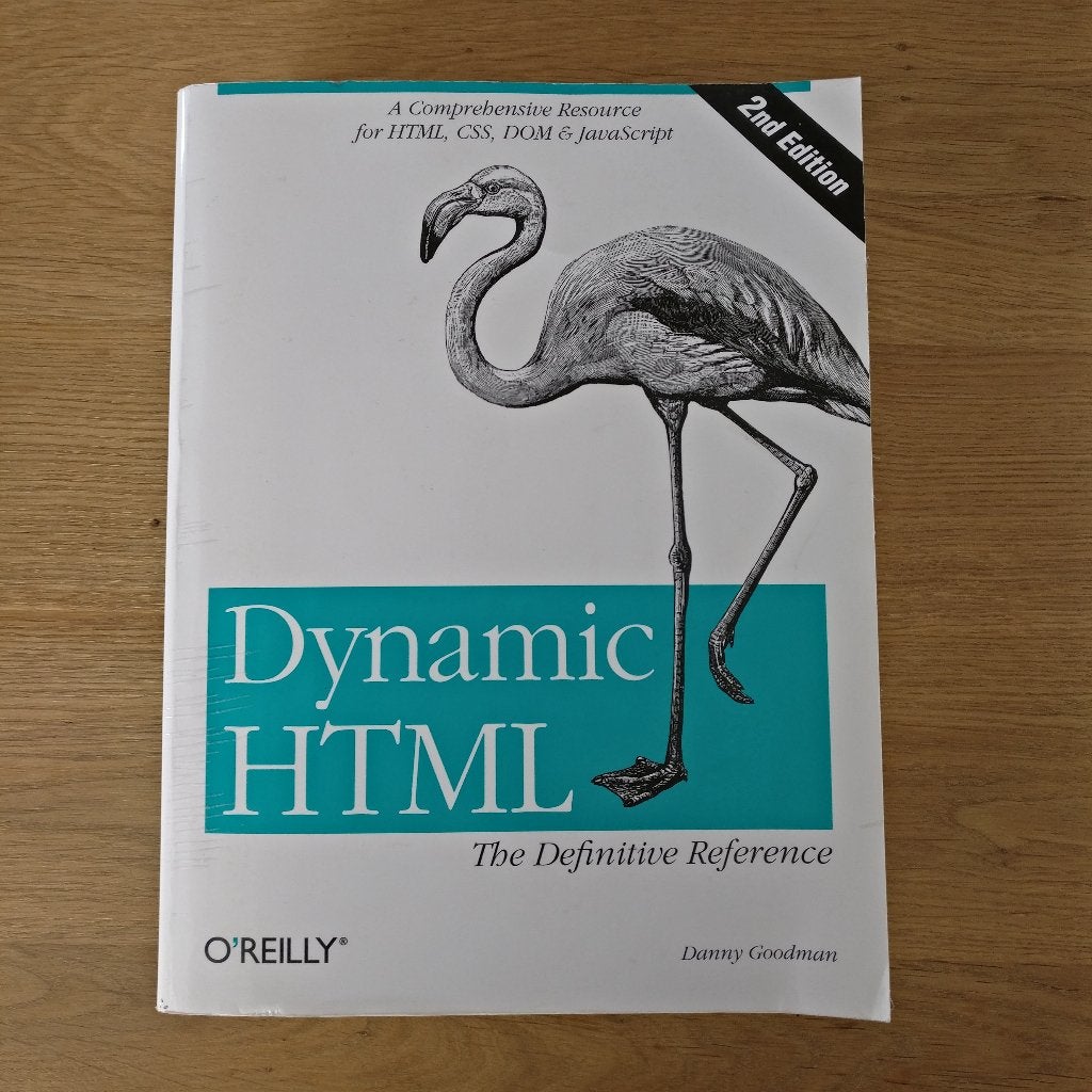 Dynamic HTML: the Definitive Reference – Boek, Livres, Enlèvement ou Envoi, Neuf, Langage de programmation ou Théorie