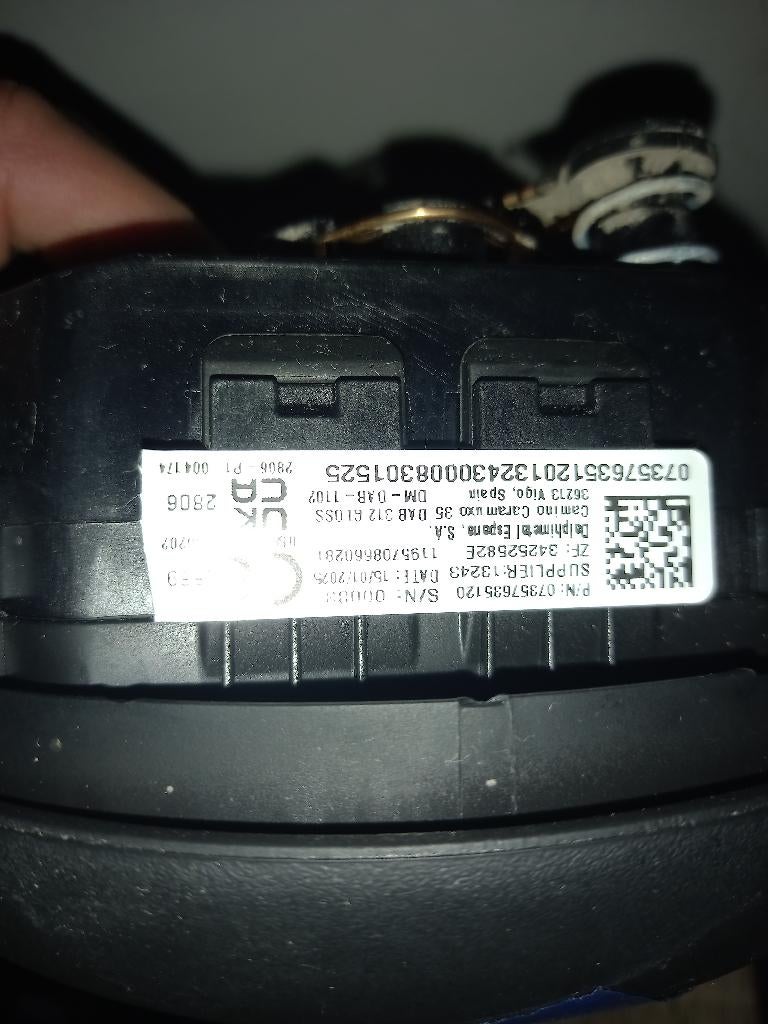 Air bag fiat 500, Ophalen, Fiat