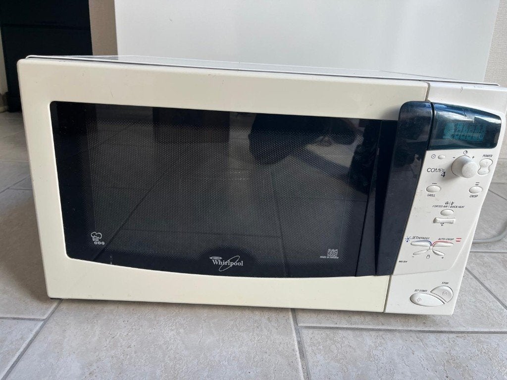 Microgolfoven Whirlpool 34l, Ophalen, Gebruikt, Microgolfoven, 45 tot 60 cm
