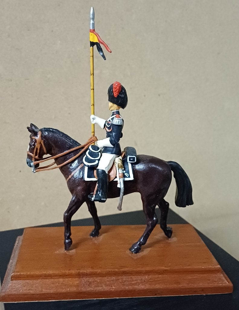 Gendarmery-koninklijke escorte te paard, Verzamelen, Ophalen of Verzenden, Rijkswacht, Miniatuur of Beeldje