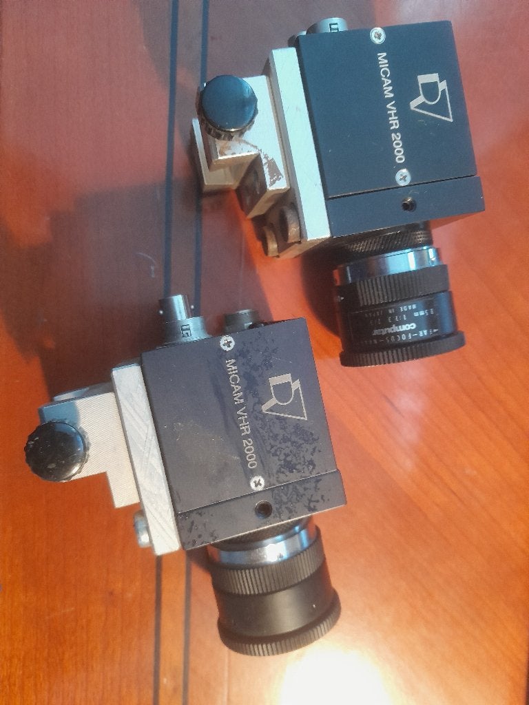2 st prof Micam VHR 2000 Videocamera's goede staat, Ophalen, Zo goed als nieuw