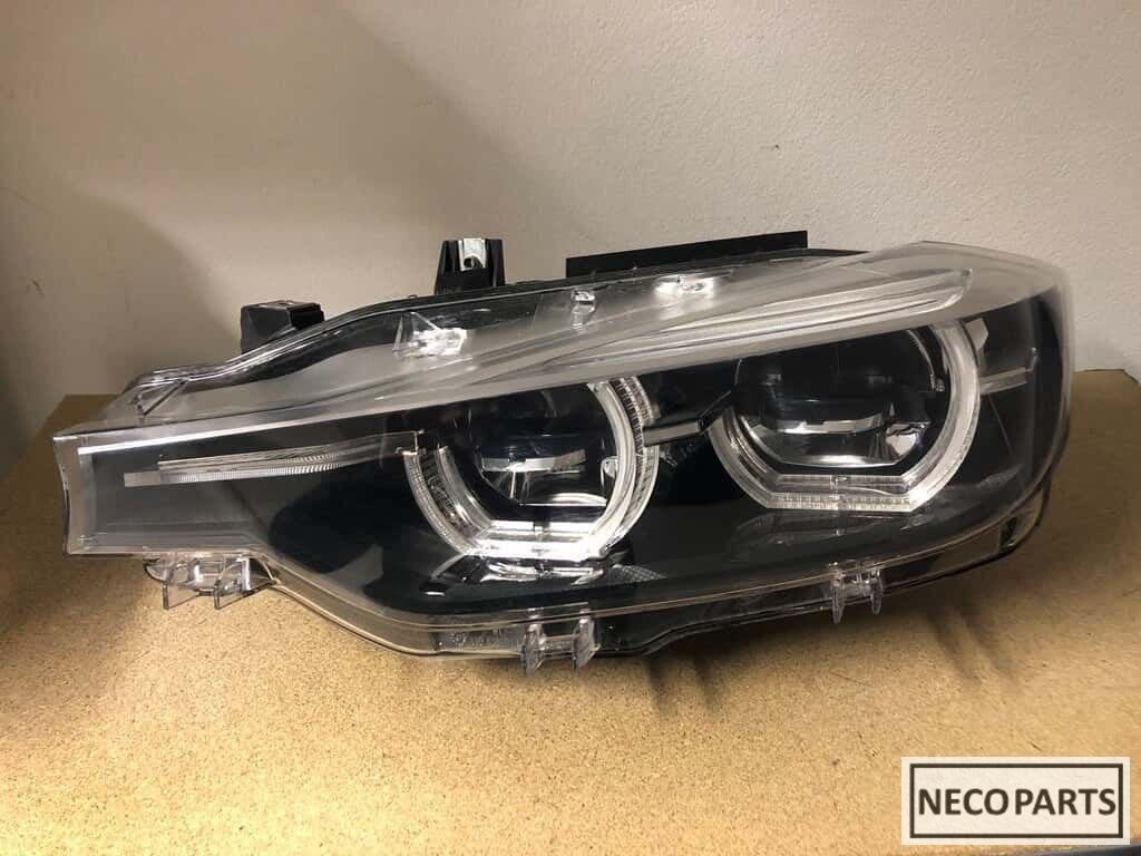 Bmw 3 serie f30 f31 lci led vol led koplamp black links, Gebruikt, -, -, Ophalen of Verzenden