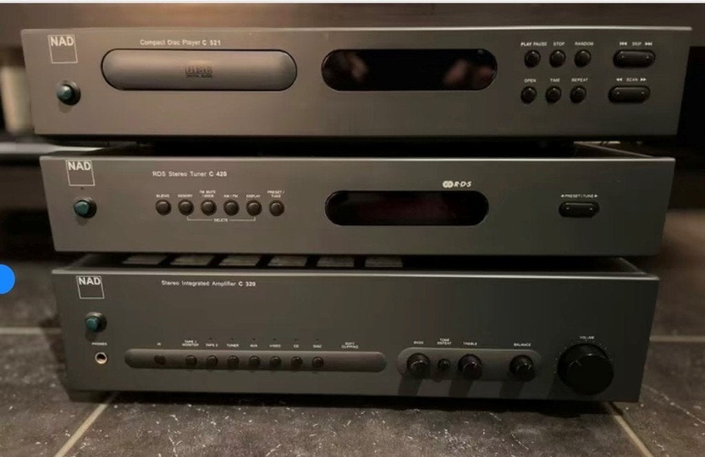 NAD muziek installatie compleet, Audio, Tv en Foto, Stereoketens, Ophalen, Gebruikt, Tuner of Radio, Losse componenten