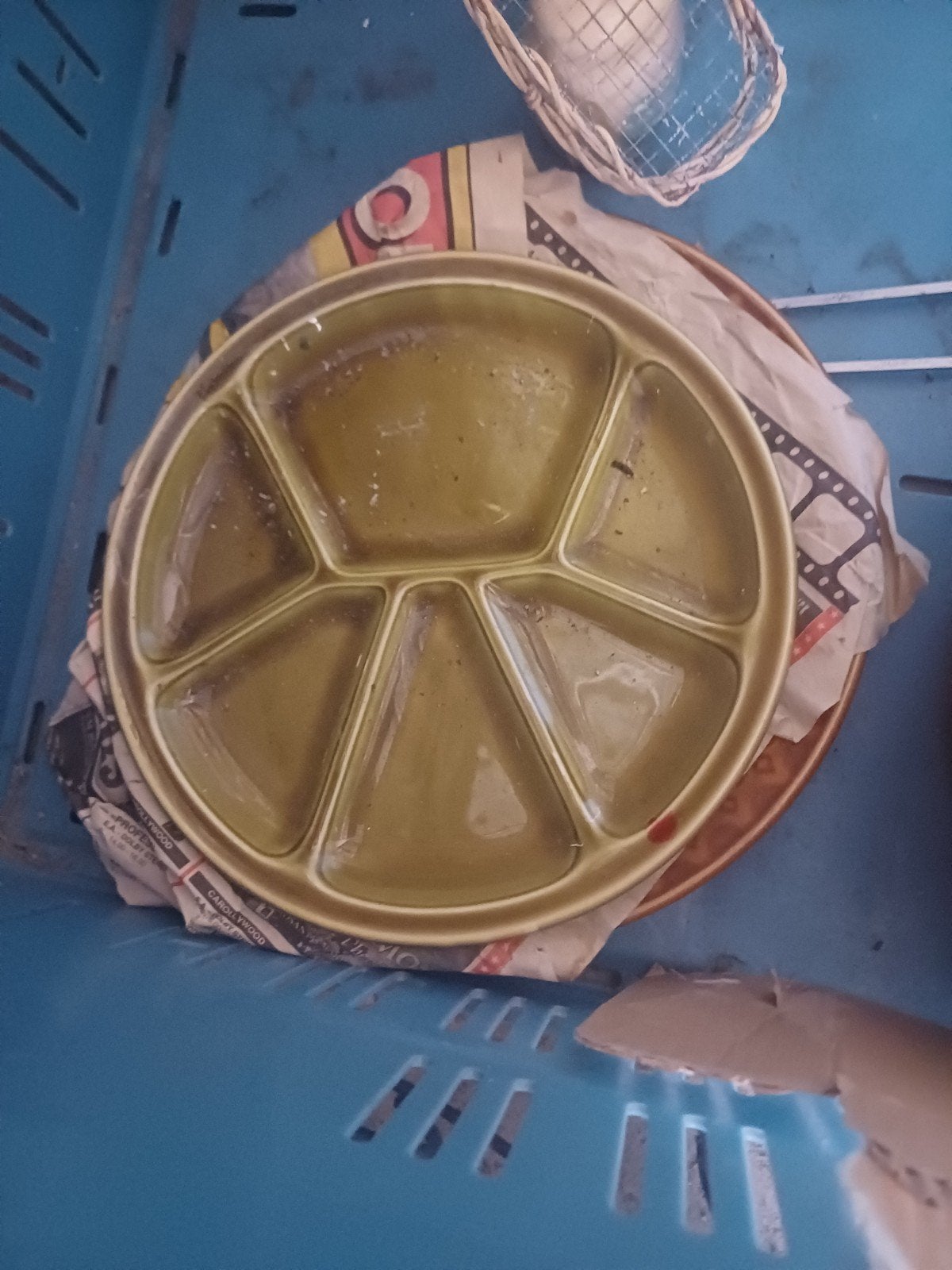 assiettes à fondue, Ophalen, Zo goed als nieuw