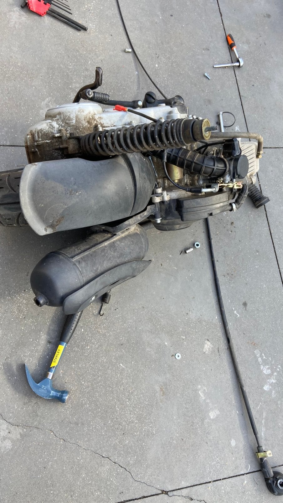 Zip 2000 4t blok heel, Enlèvement, Comme neuf, Bloc, Piaggio