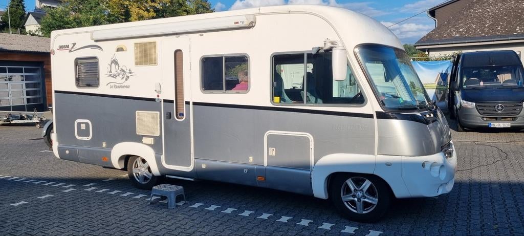 Camper Rapido 316Cdi 120000km, Caravans en Kamperen, Mobilhomes, Koelkast, Handgeschakeld, Luifel, Rapido