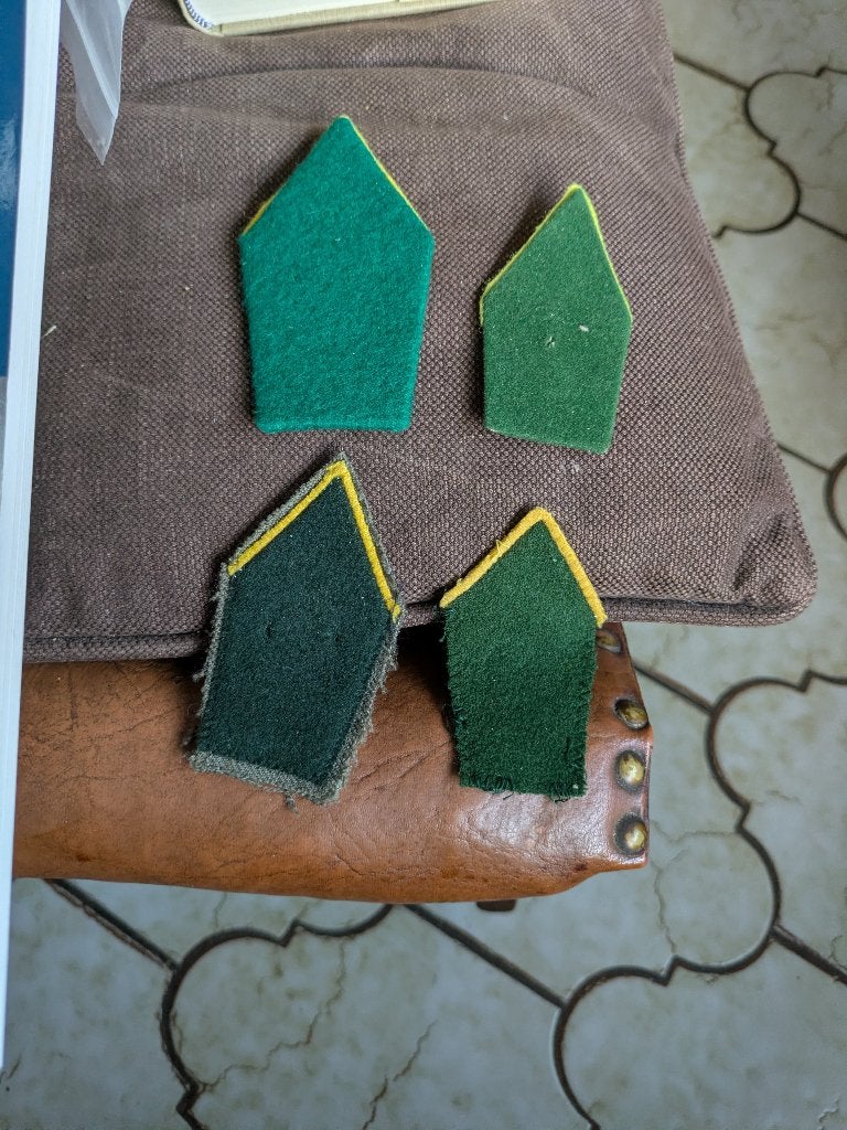 Jagers te voet, Ophalen of Verzenden, Landmacht, Embleem of Badge