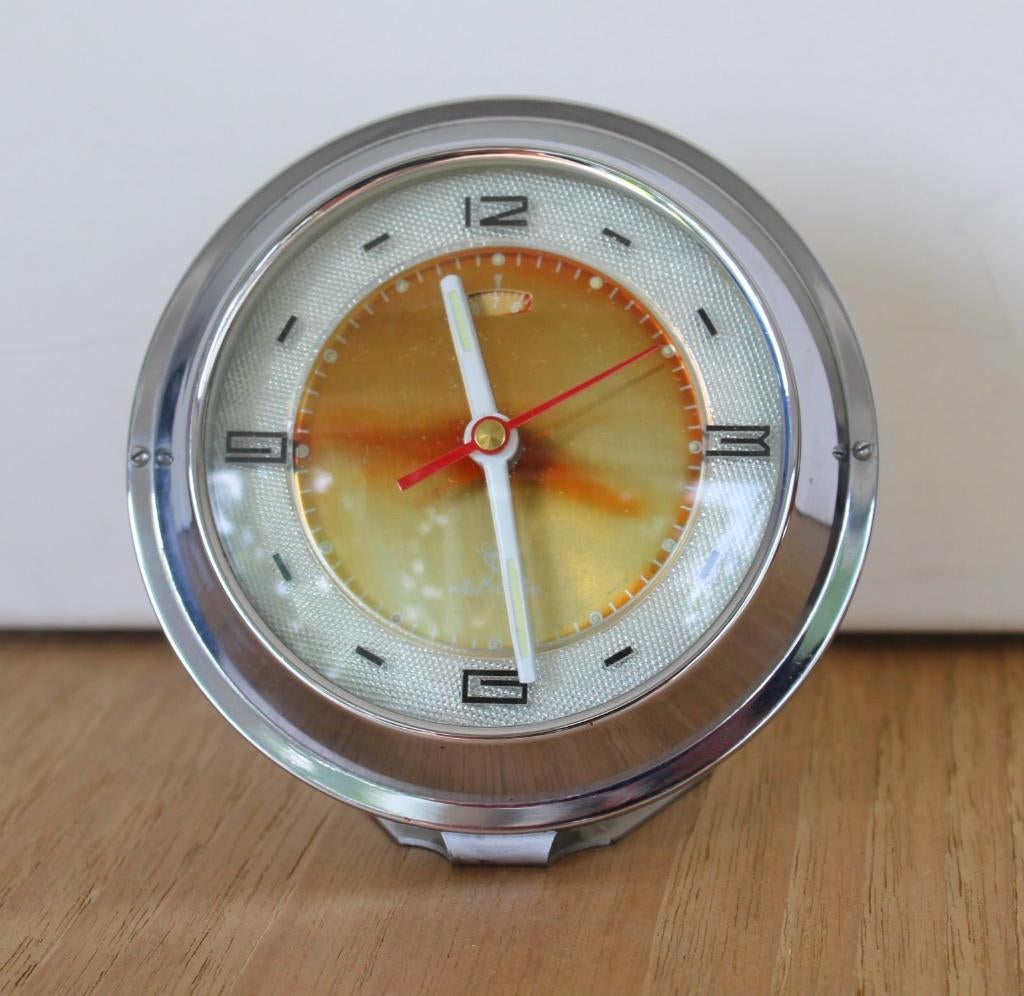 Zuanshi Chinese vintage tafelklokje/wekker, '60-'70, Verzenden