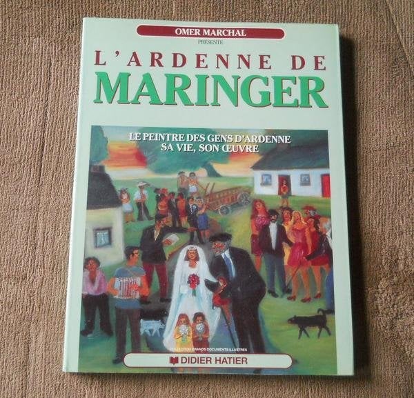 L' Ardenne de Maringer (Omer Marchal), Enlèvement ou Envoi, Utilisé, Peinture et dessin