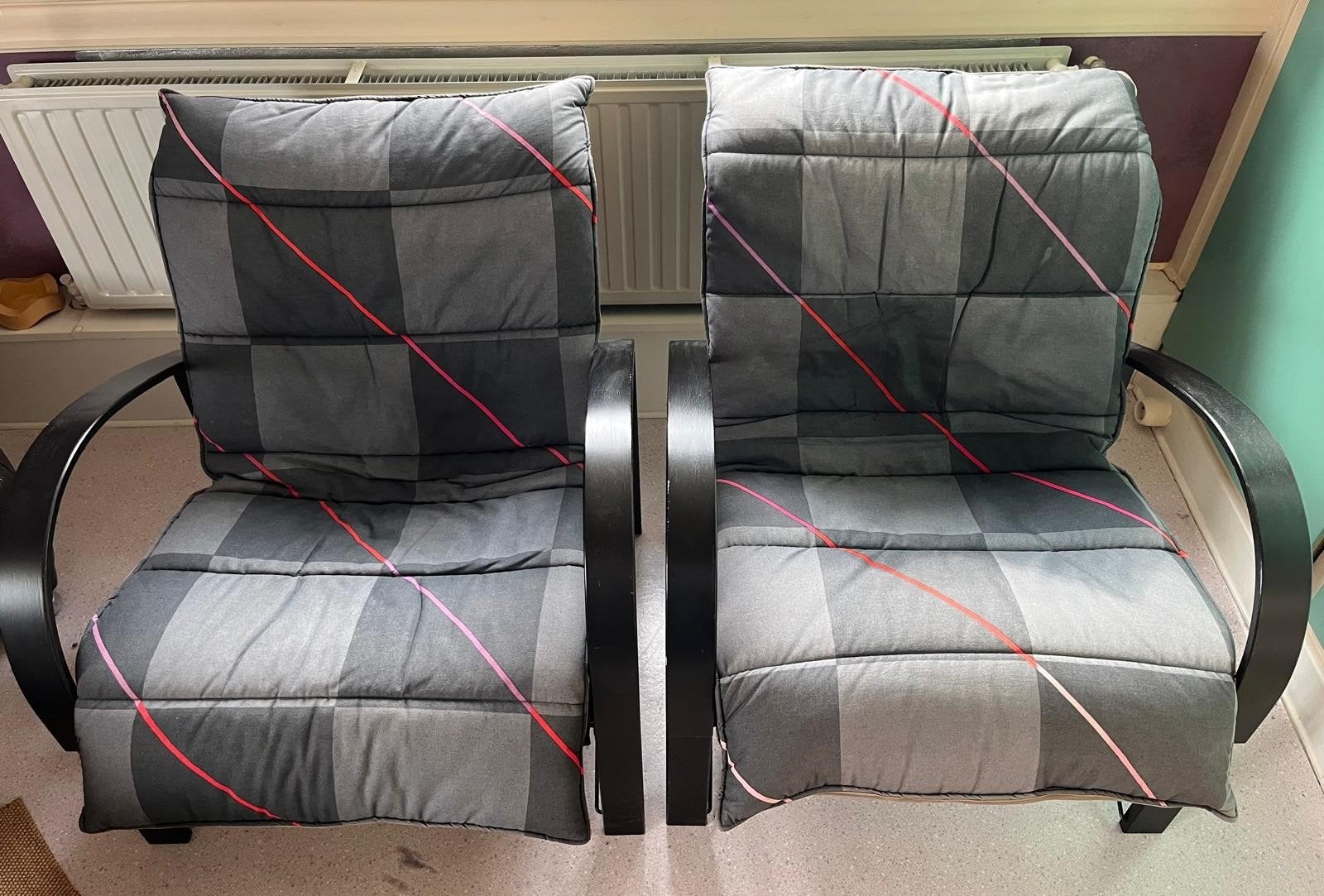 2 Vintage IKEA Polhem Fauteuils – Tord Björklund (jaren 80), Ophalen, Postmodern