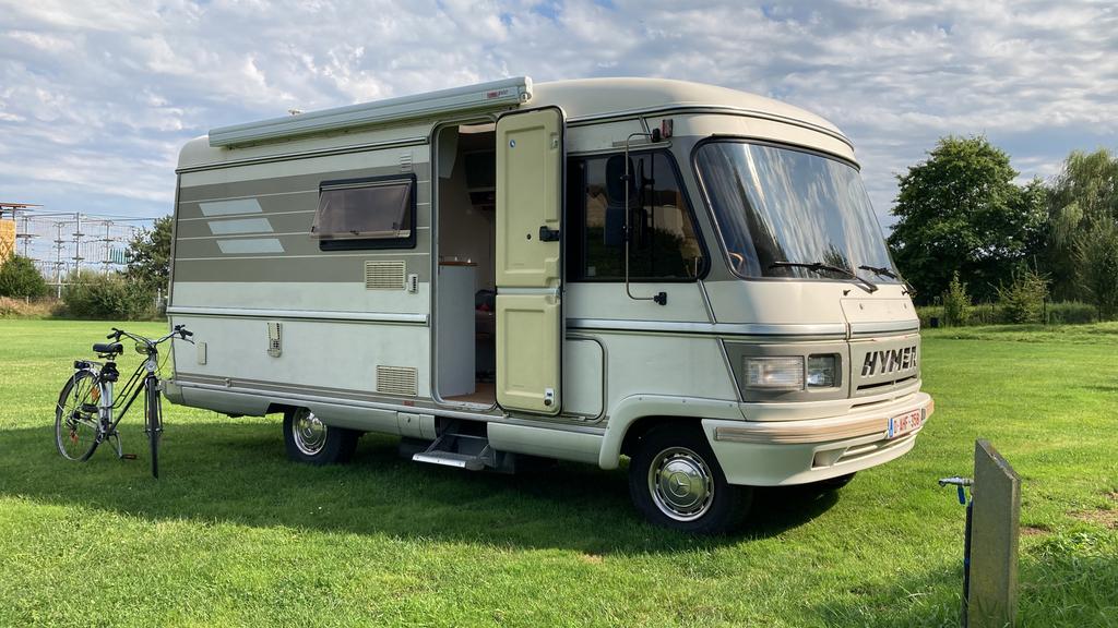 Mobilhome Hymer Mercedes te koop, Caravans en Kamperen, Mobilhomes, Douche, Particulier, Hymer, Mercedes