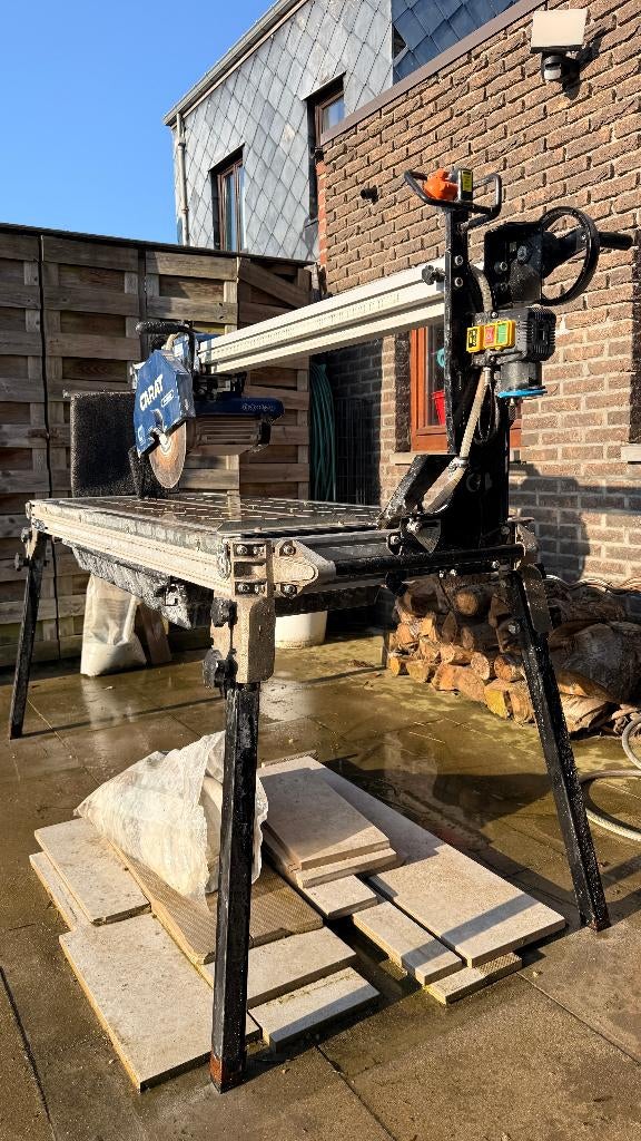 CARAT GP-3512 tegelzaagmachine 120cm, Doe-het-zelf en Bouw, Gereedschap | Zaagmachines, Ophalen, 70 mm of meer, Overige typen