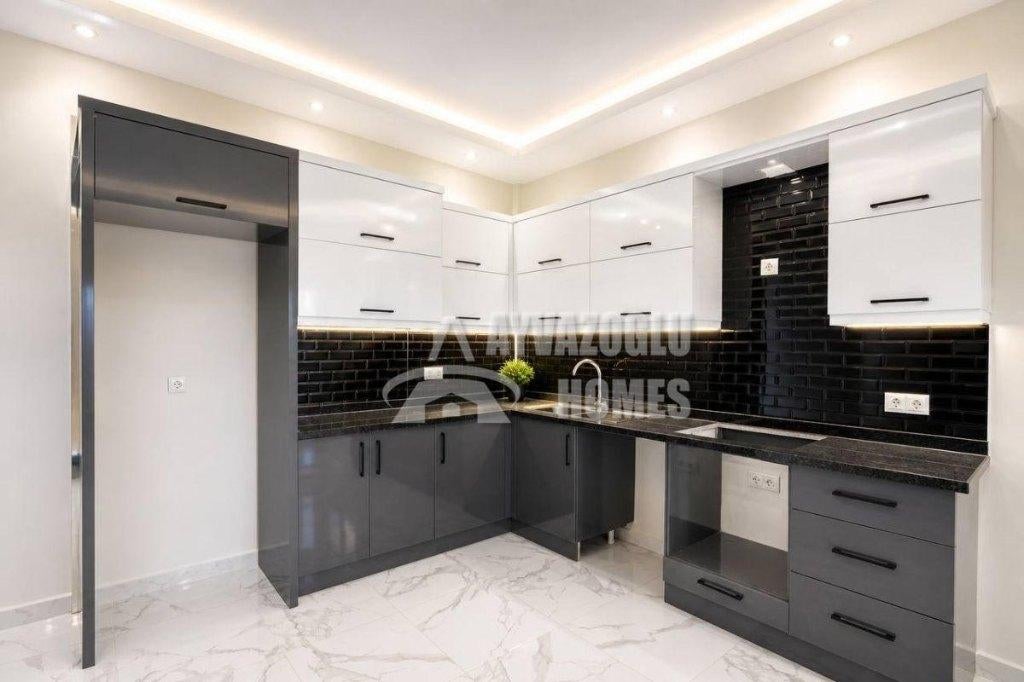 2+1 appartement in Kargicak, op 100 meter van de zee, Immo, Buitenland, 3 kamers, Turkije, Appartement, 90 m²