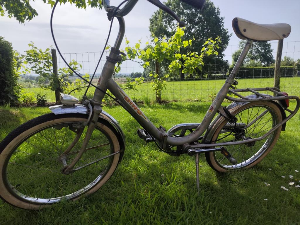 Antieke plooifiets, Enlèvement, Utilisé
