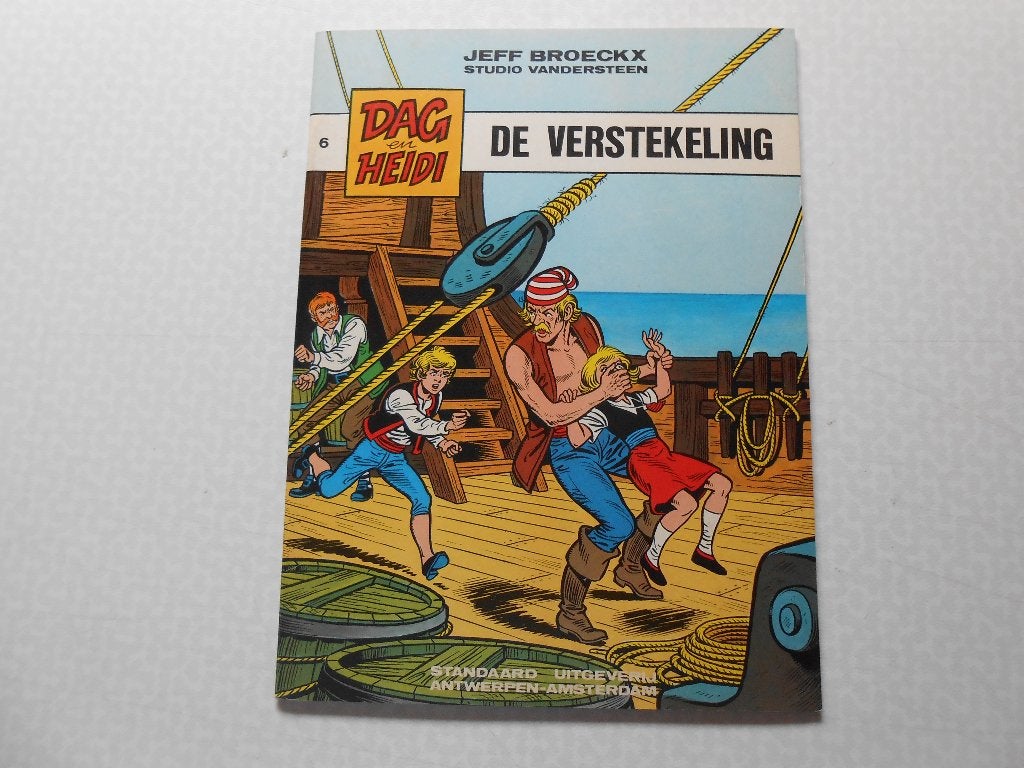 Dag en Heidi 6 De verstekeling 1981 1 ste druk., Willy vandersteen, Enlèvement ou Envoi, Une BD, Comme neuf