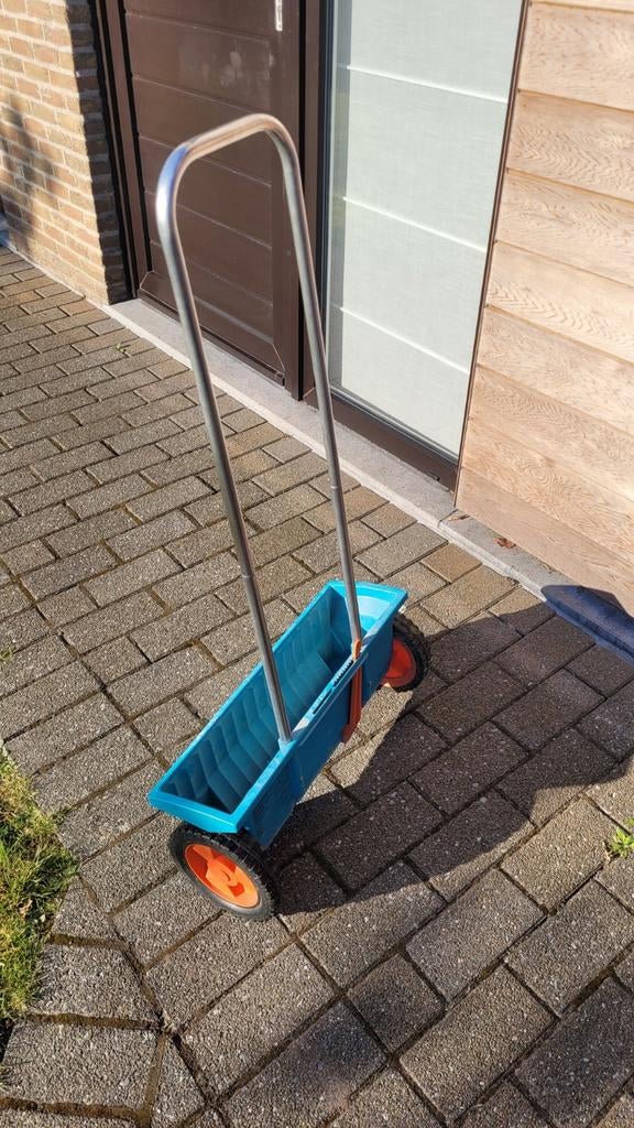 Gardena strooiwagen, Tuin en Terras, Ophalen