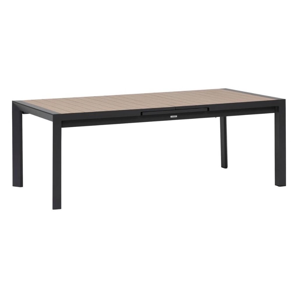 Ensemble table de jardin extensible + 10 chaises HESPERIDE, Jardin & Terrasse, Enlèvement, Comme neuf, Rectangulaire, Aluminium