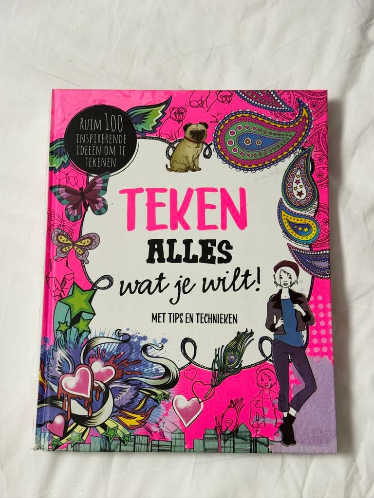 Teken Alles Wat Je Wilt! - Creatief Tekenboek, Ophalen of Verzenden, Nieuw