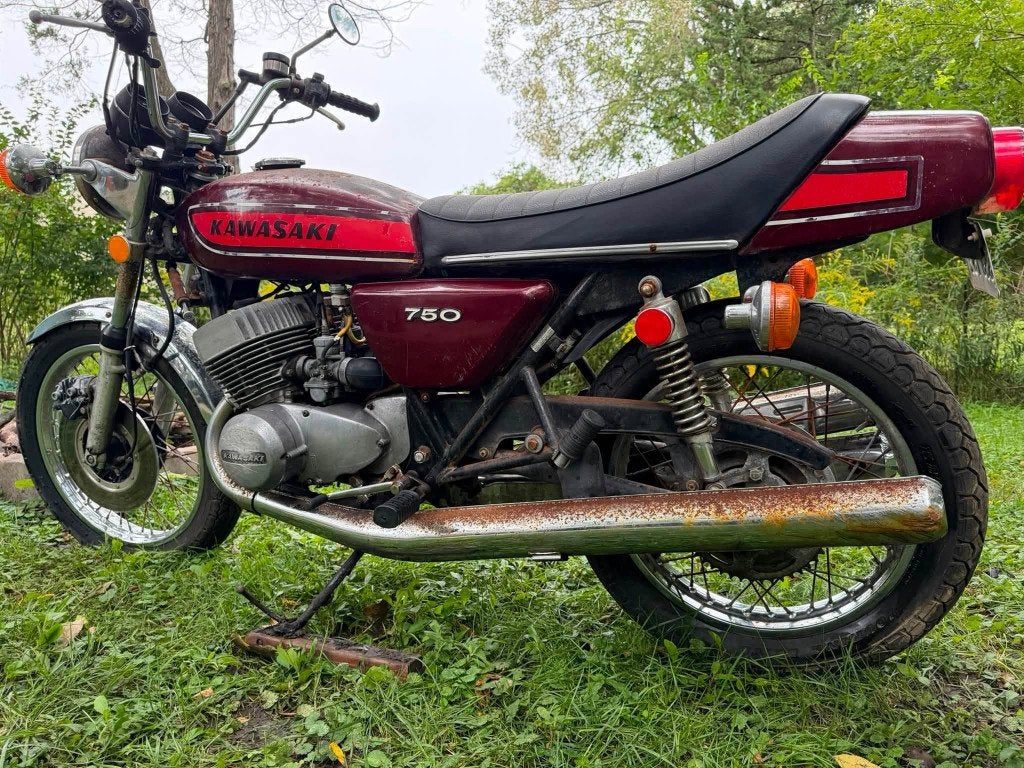 Kawasaki H2 750, Motoren