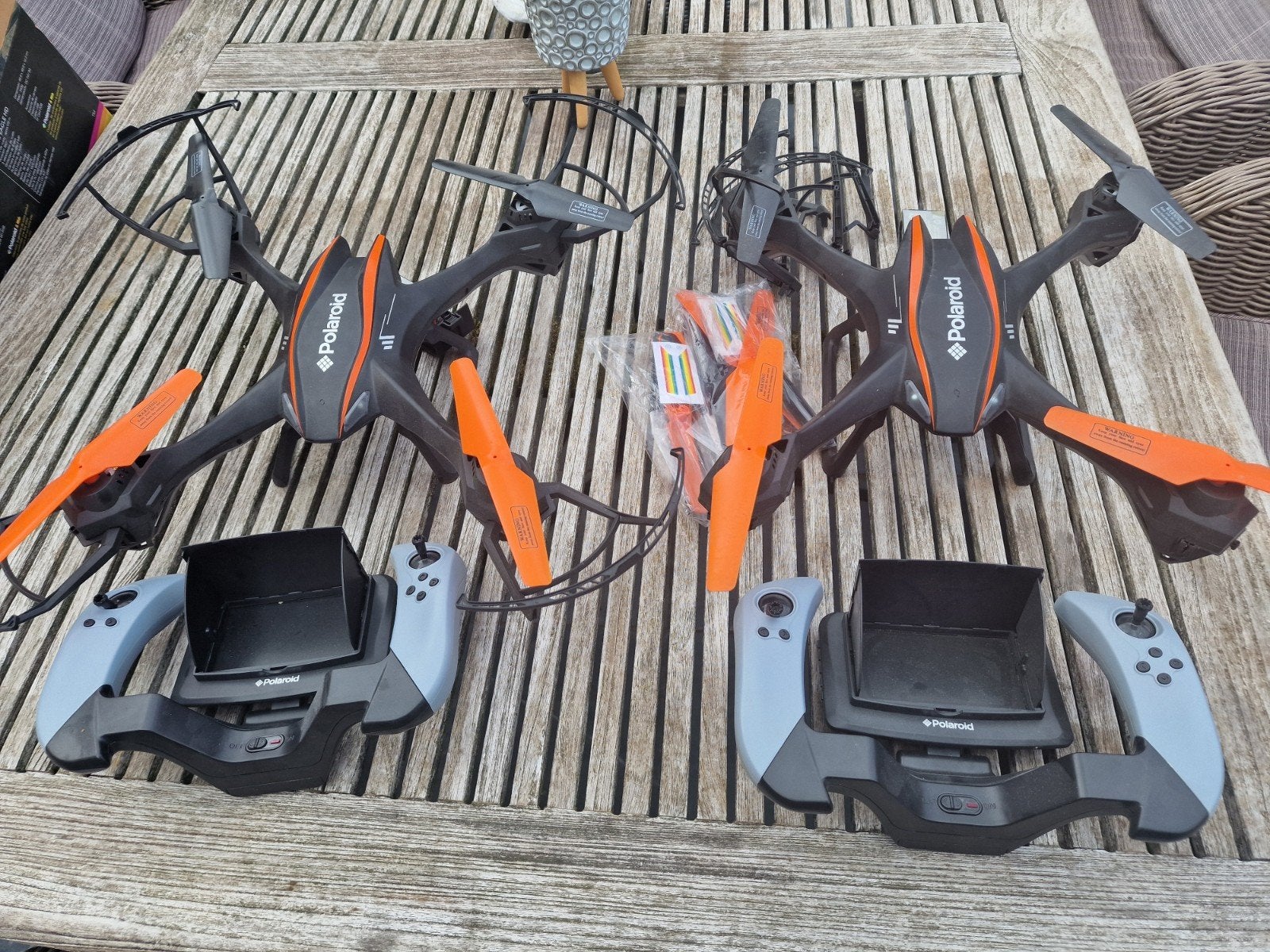 2 polaroid falcon drones, Hobby en Vrije tijd, Modelbouw | Radiografisch | Helikopters en Quadcopters, Ophalen