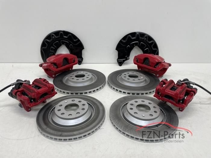 VW Golf 8 GTI Remmen remset compleet voor achter, Ophalen of Verzenden, Gebruikt