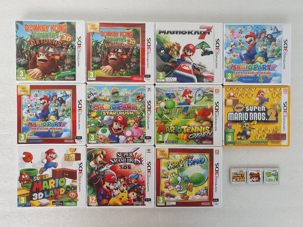 Nintendo 3DS Mario Games, Games en Spelcomputers, Ophalen of Verzenden, Gebruikt