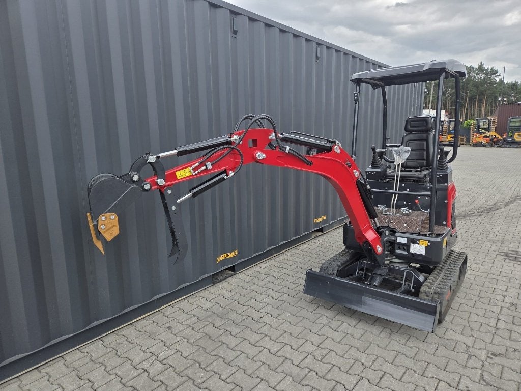 Minigraver Graafmachine Yama S15 Kingway GRATIS DUIM 3BAKKEN, Zakelijke goederen, Machines en Bouw | Kranen en Graafmachines, Ophalen of Verzenden