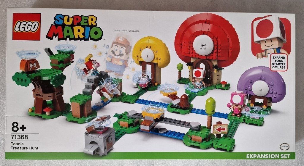 Lego Super Mario 71368 Toads schattenjacht sealed, Overige thema's, Lego, Nieuw, Ophalen of Verzenden