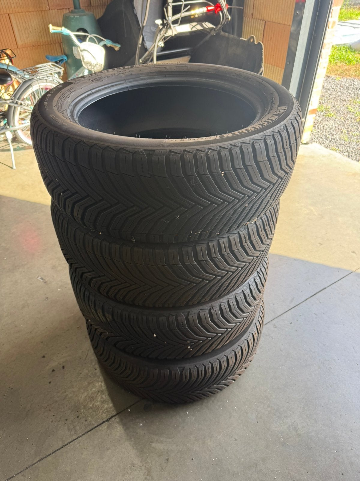 Michelin Crossclimate 255/50/17 DOT 37/24 Comme neuf !, Véhicule de tourisme, Pneus été, Enlèvement, Utilisé