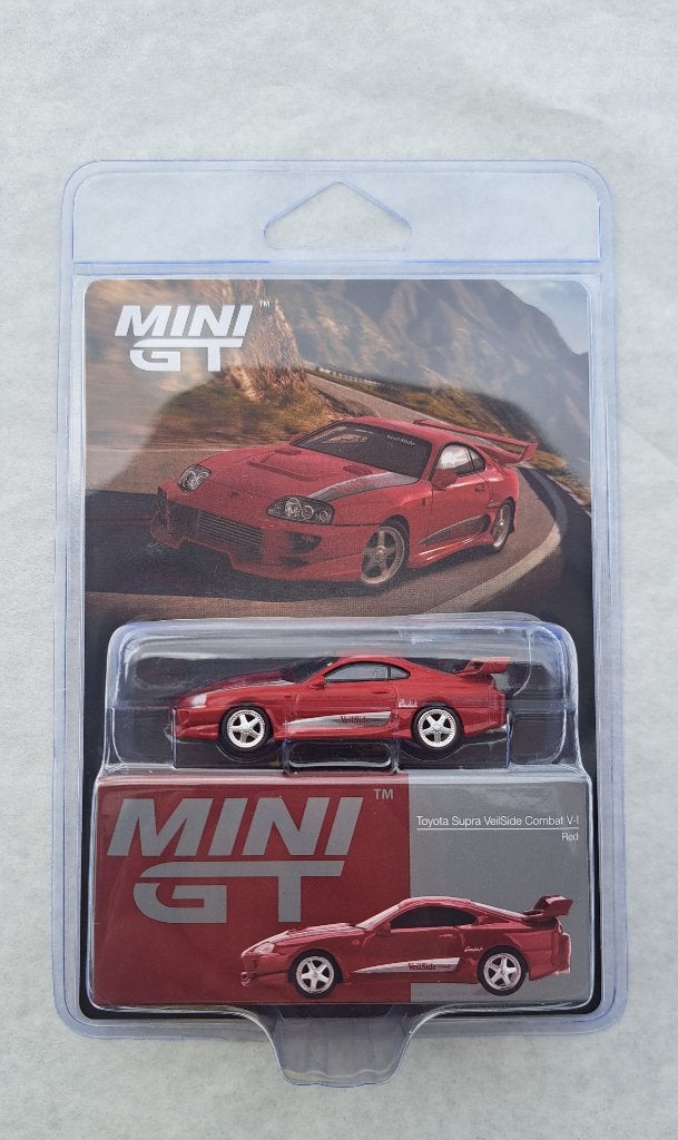 Toyota supra veilside combat V1 Red (Blister), Neuf, Enlèvement ou Envoi, Voiture, Mini gt