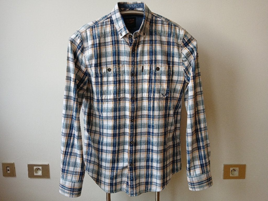 PME Legend - chemise homme Bleu Indigo - Taille M - Neuf, Neuf, Tour de cou 39/40 (M), Enlèvement ou Envoi, PME Legend