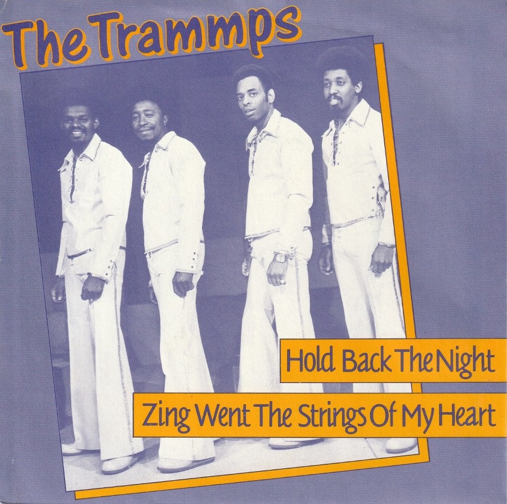 The Trammps - Hold back the night, Verzenden, 7 inch, Zo goed als nieuw, Fotohoes