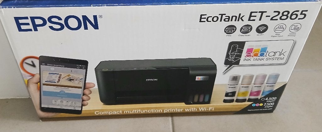Lot printers 2 x EPSON ET-2865 en 1x HP Officejet 5610, Computers en Software, Ophalen, Printer, Epson, Draadloos