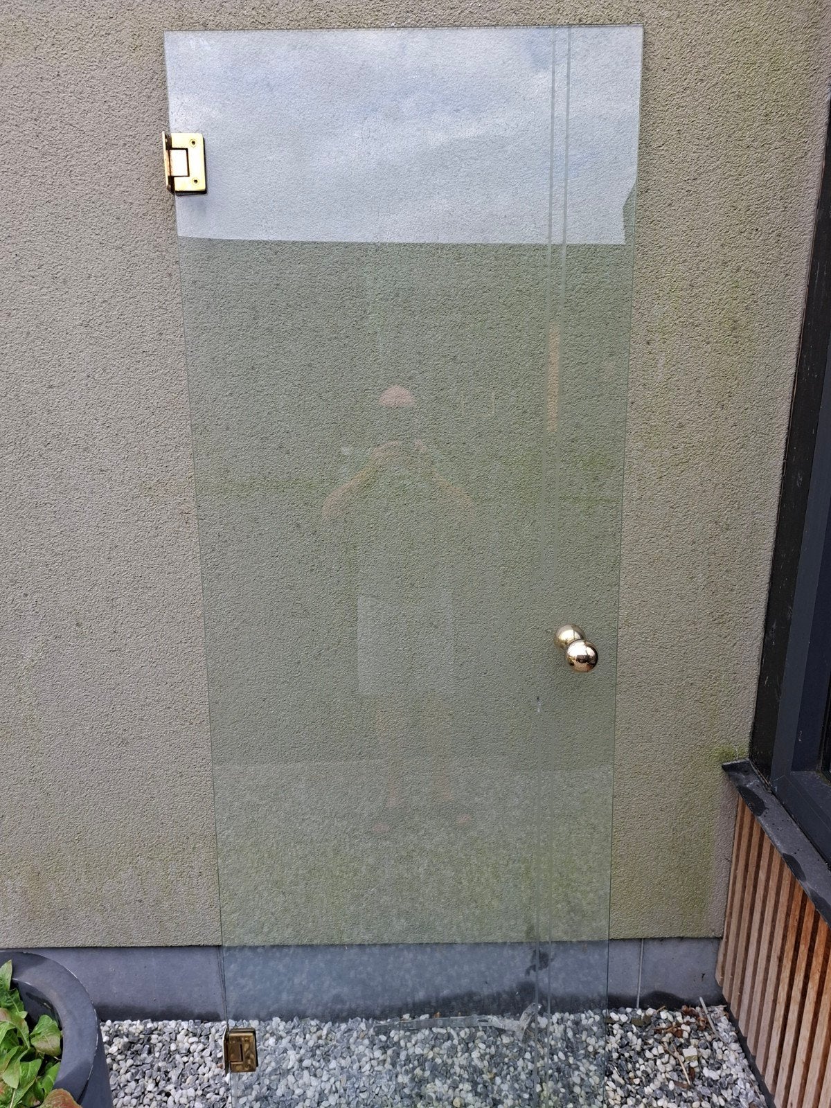 glazen deur, Ophalen, Gebruikt, Glas, Binnendeur