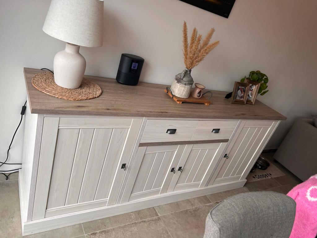 York Dressoir kast, Ophalen, Met deur(en), Zo goed als nieuw, 200 cm of meer