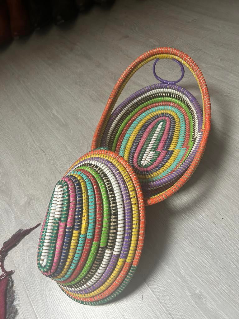 Panier de rangement polyvalent en Osier/ Artisanal/handmade, Maison & Meubles, Enlèvement ou Envoi, Neuf