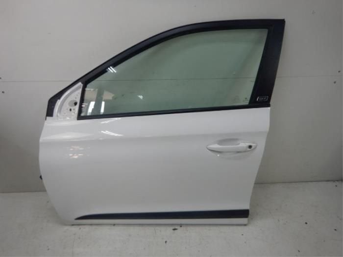 Hyundai I20 Portier Links-voor Polar white, Enlèvement ou Envoi, Utilisé, Avant, Porte