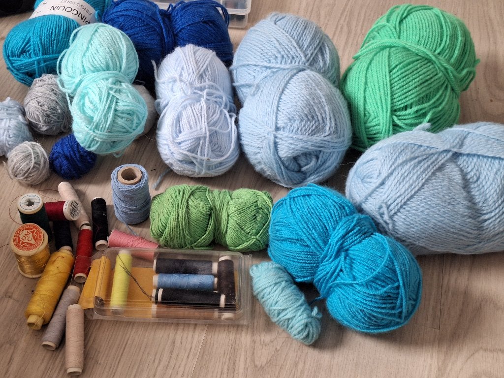 Breiwol/ naaigaren, Hobby en Vrije tijd, Ophalen